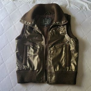 Faux Leather Vest